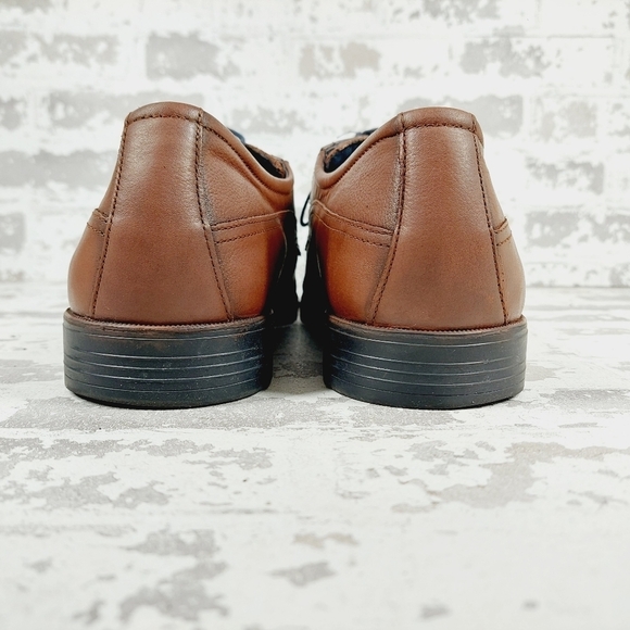 Sioux Tex Brown Leather Comfort Formal Lace-Up Shoes V464 - Picture 6 of 12